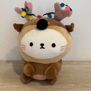 Mimico Reindeer Luna 11in Christmas Plush Viral Weighted Holiday Stuffed Animal